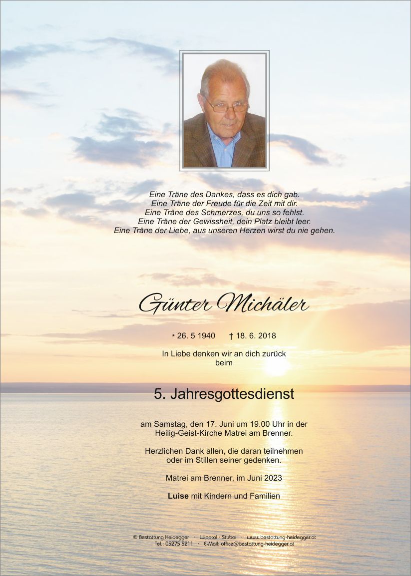 Günter Michäler